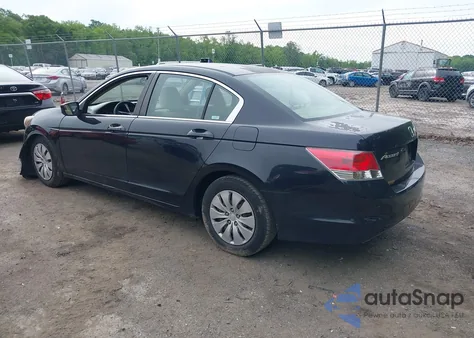 2008 Honda Accord 2.4 Lx z USA, uszkodzony, nr VIN 1HGCP26338A007649